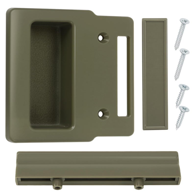 IFERLA Stone Screen Hardware Kit for Andersen Doors, Sliding Screen Door and Latches Pull Handle Replacement Parts Fit for Anderson A-Series Gliding & Hinged Patio Doors from 1982 to Present Windows - Image 1